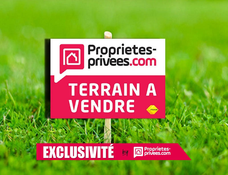 Terrain constructible - 1 200 m²