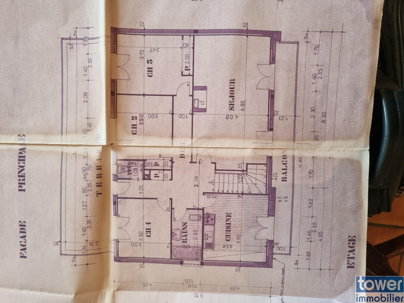 Maison - 100 m² - 4 pièces