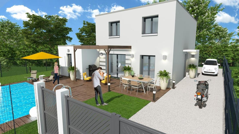 Maison - 65 m² - 3 pièces
