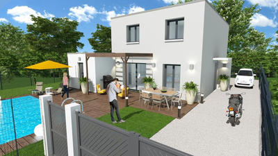 Maison - 65 m² - 3 pièces