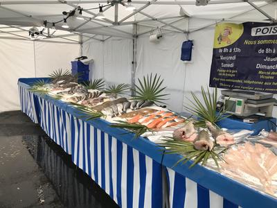 Poissonnerie Dequen Marché Serris Dimanche