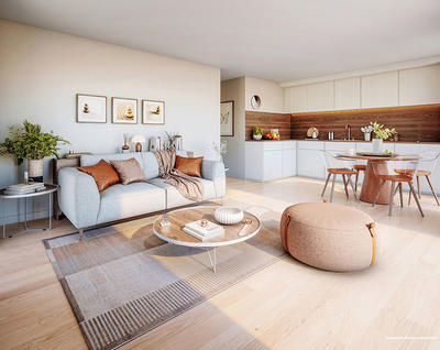 Appartement - 60 m² - 3 pièces