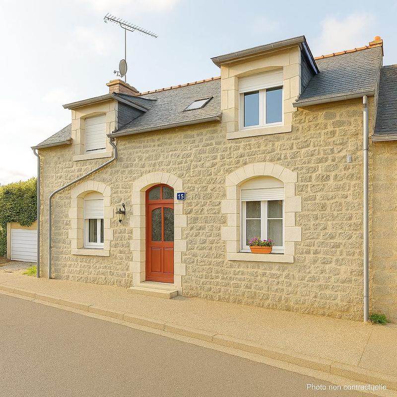 Maison ancienne - 82 m² - 5 pièces