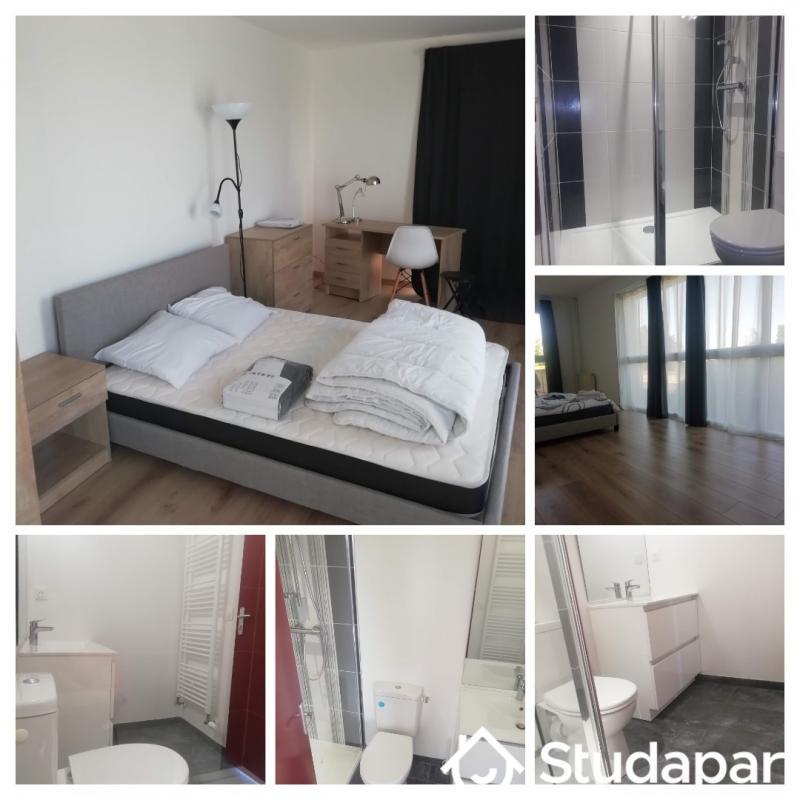 Chambre - 11 m² - 1 pièce