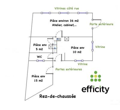 Immeuble - 210 m² - 10 pièces