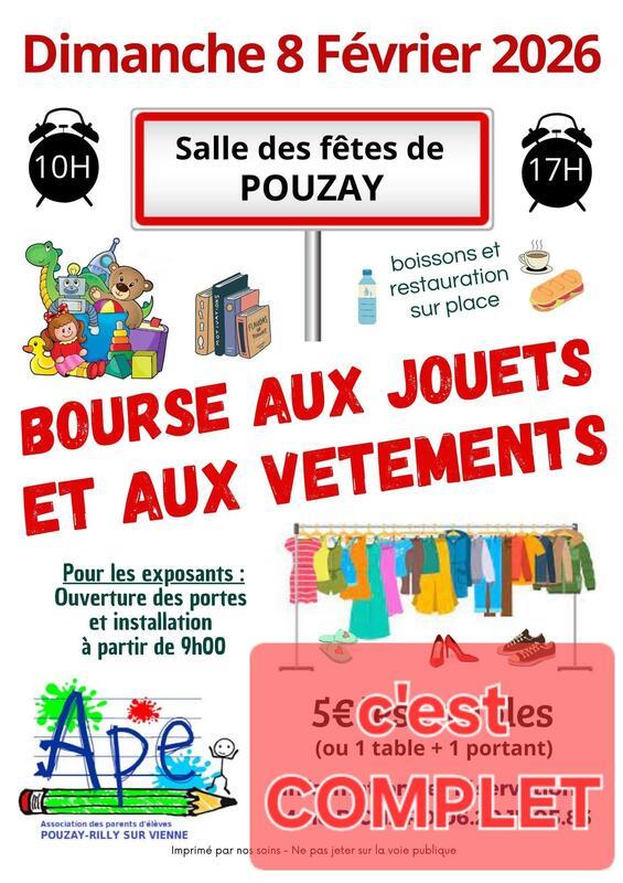 Bourse aux vêtements et aux jouets