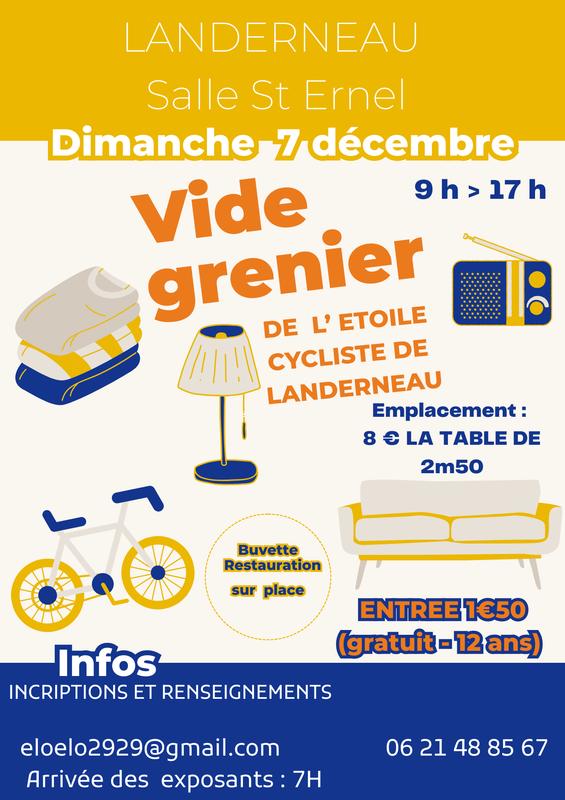 Vide grenier de l'étoile cycliste