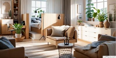 Appartement - 30 m² - 1 pièce