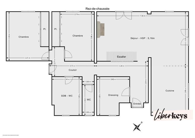 Maison - 120 m² - 5 pièces
