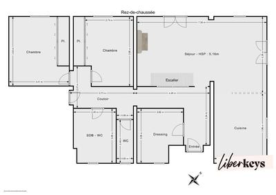 Maison - 120 m² - 5 pièces
