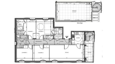 Appartement - 113 m² - 5 pièces