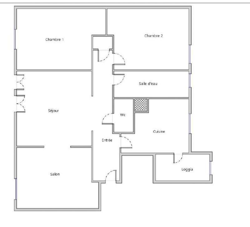 Appartement - 67 m² - 4 pièces