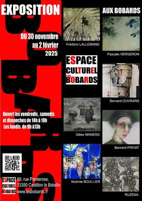 Exposition à l'espace culturel aux bobards