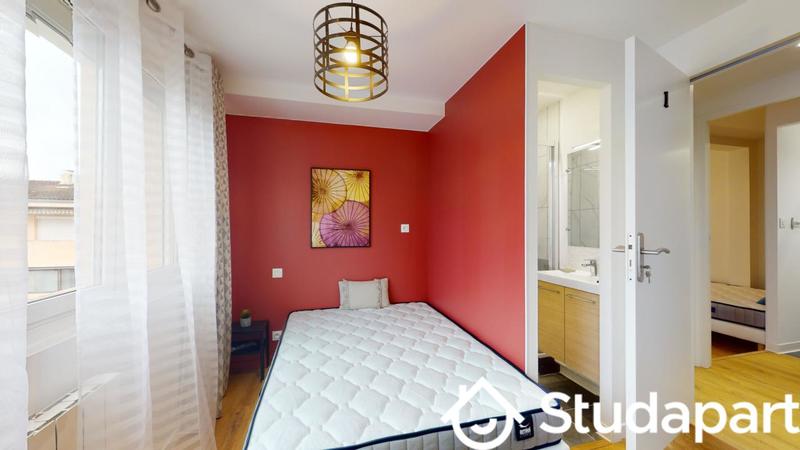 Chambre - 10 m² - 1 pièce