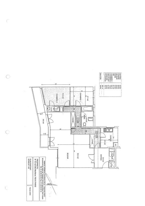 Appartement - 86 m² - 3 pièces