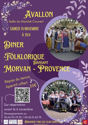 Dîner Folklorique Dansant Morvan-Provence