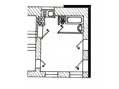 Studio - 20 m² - 1 pièce