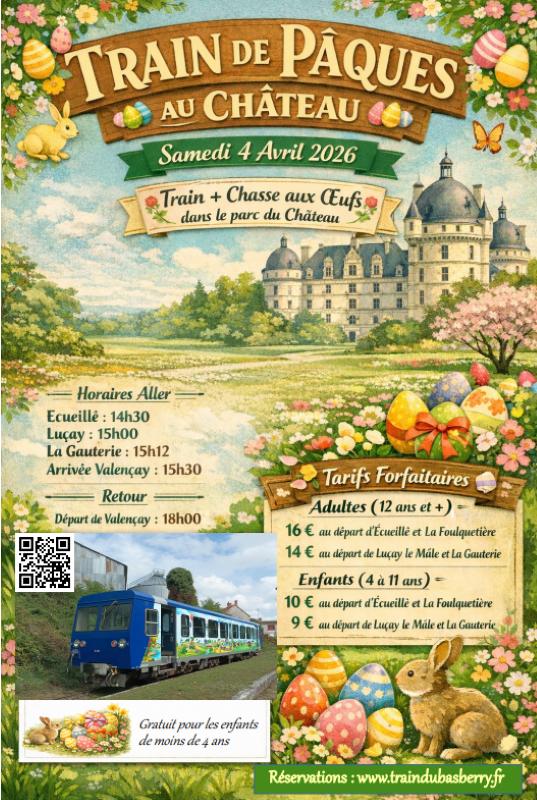 Train de Pâques au Château