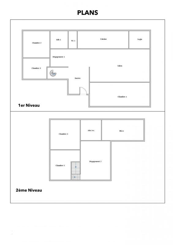 Duplex - 114 m² - 6 pièces