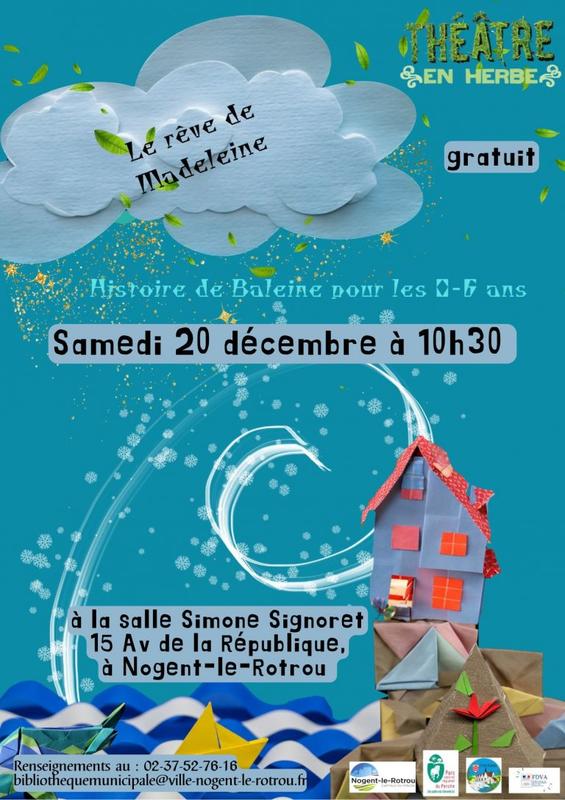 Le rêve de Madeleine - Spectacle 0-6ans