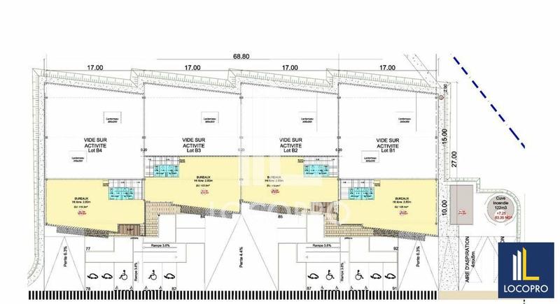 Local d'activité / Entrepôt - 977 m²