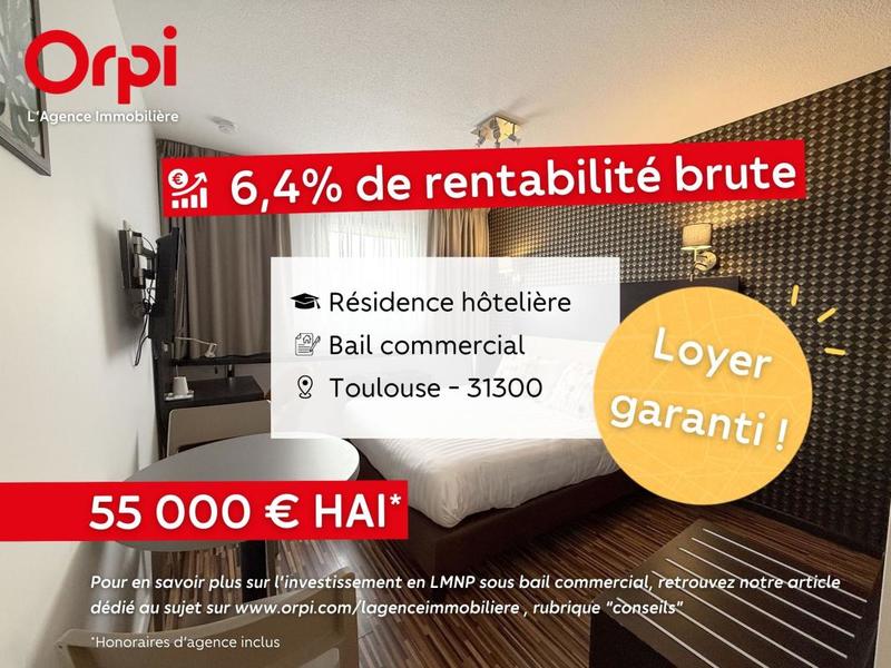 Appartement - 20 m² - 2 pièces