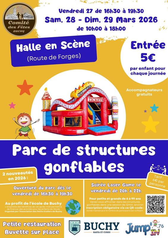 Parc de structures gonflables