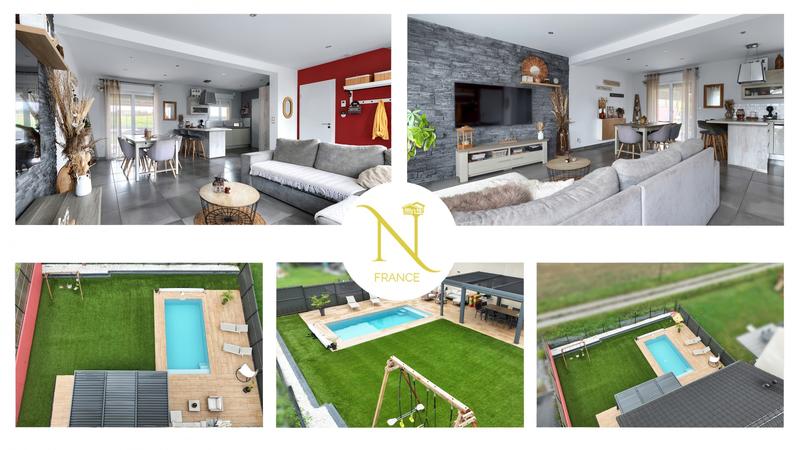 Maison - 100 m² - 6 pièces