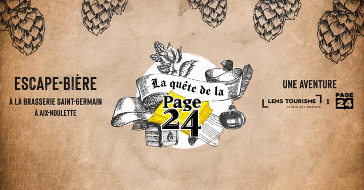 Escape game : la quête de la page 24