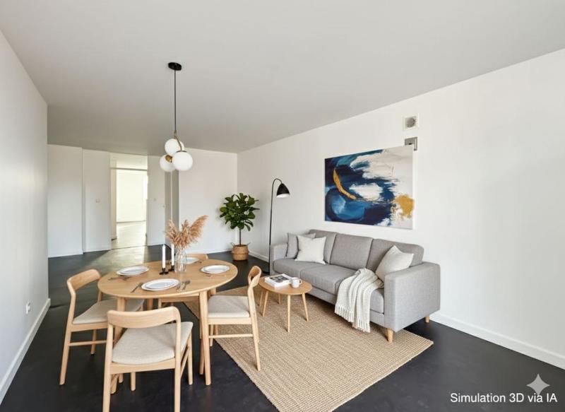 Appartement - 72 m² - 3 pièces