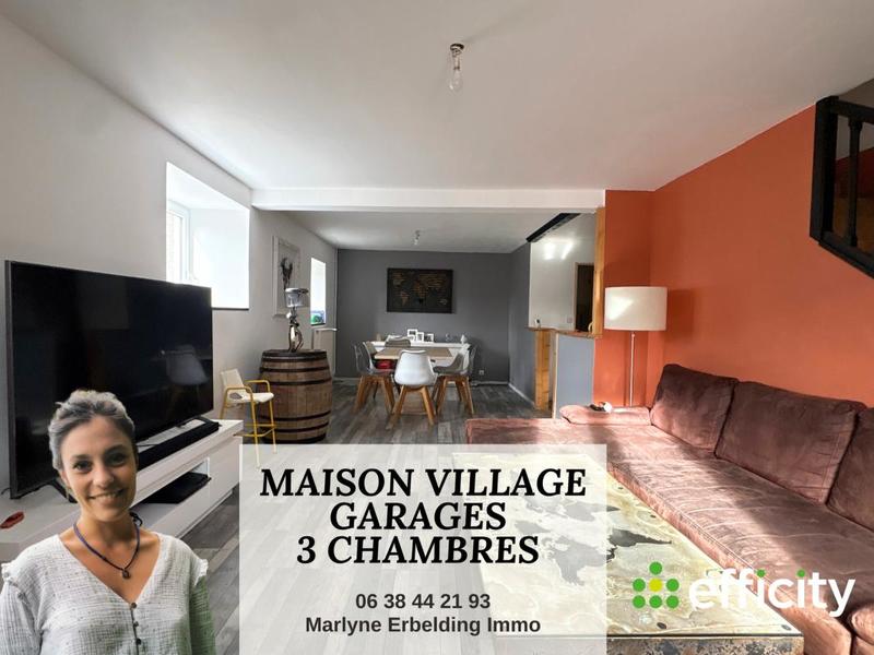 Maison - 90 m² - 4 pièces