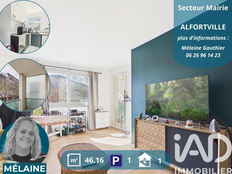 Appartement - 46 m² - 2 pièces