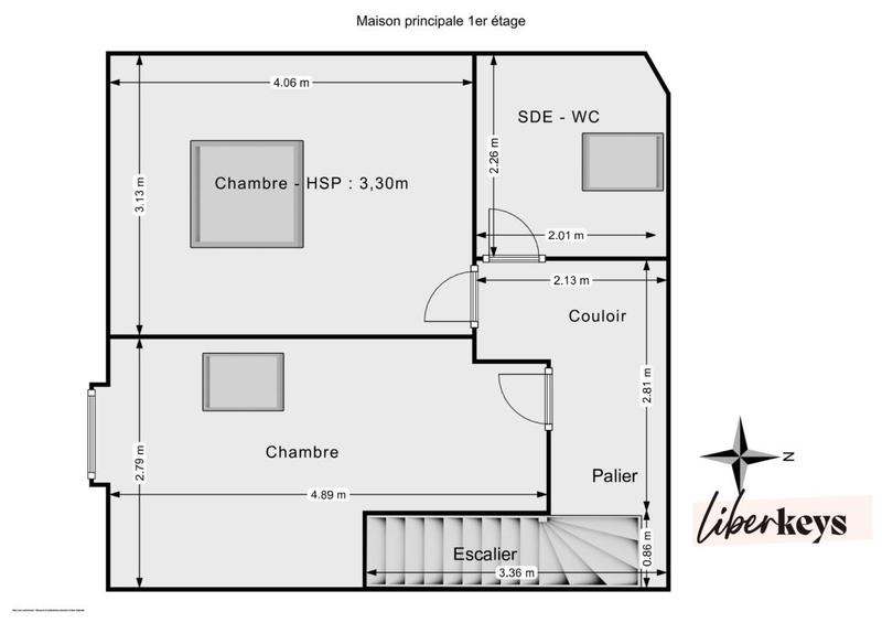 Duplex - 68 m² - 4 pièces