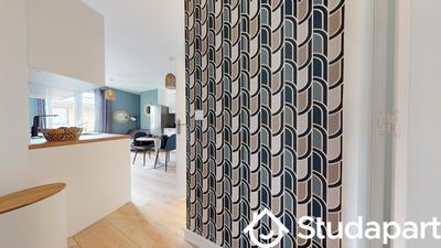 Chambre - 11 m² - 1 pièce