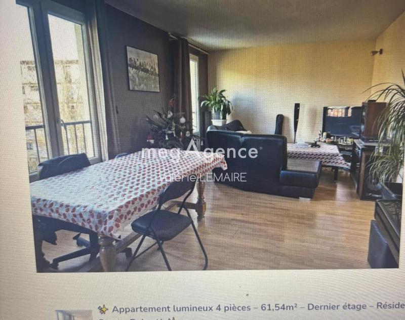 Appartement - 62 m² - 3 pièces