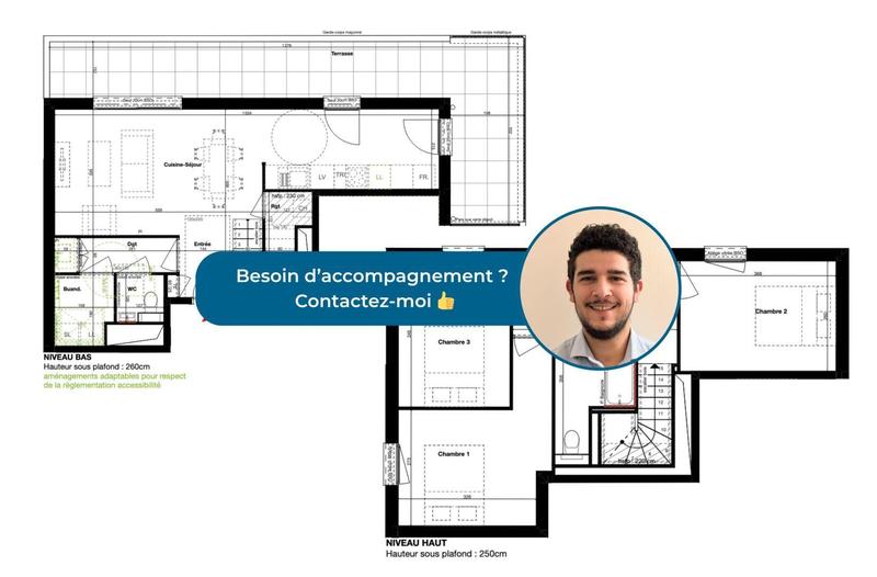 Appartement - 81 m² - 4 pièces