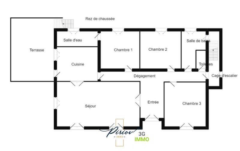 Maison - 129 m² - 5 pièces