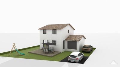 Maison - 80 m² - 4 pièces