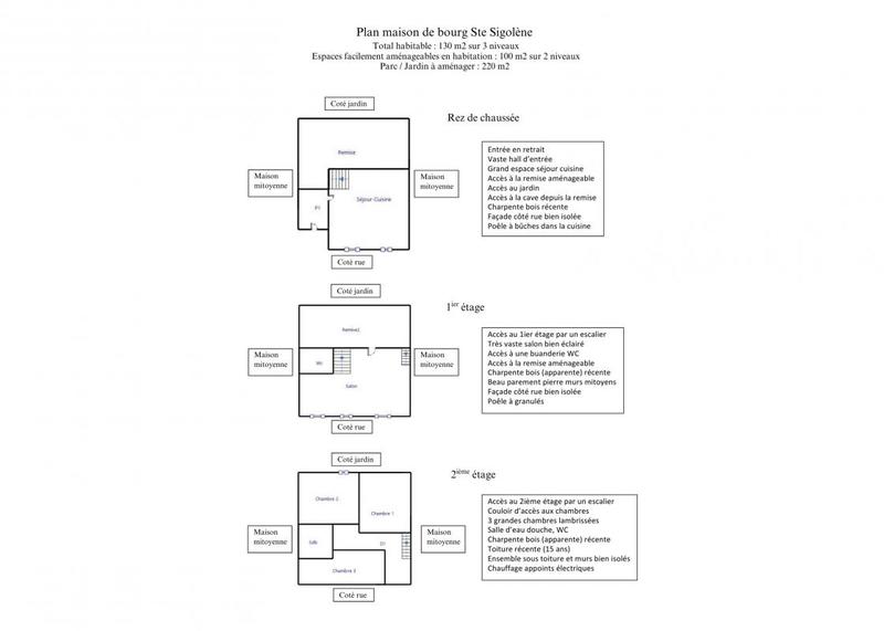 Maison - 130 m² - 5 pièces