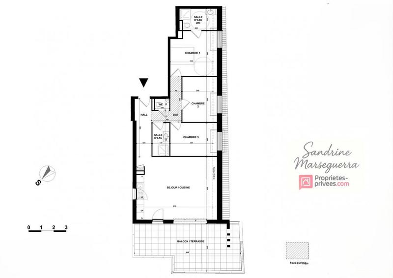 Appartement - 79 m² - 4 pièces