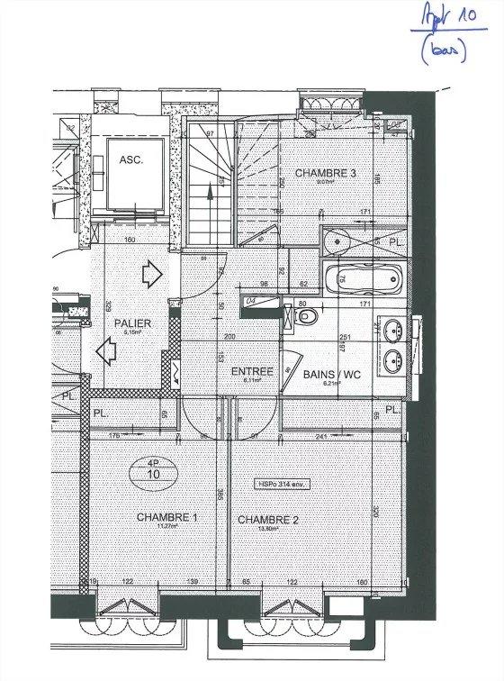 Duplex - 71 m² - 4 pièces