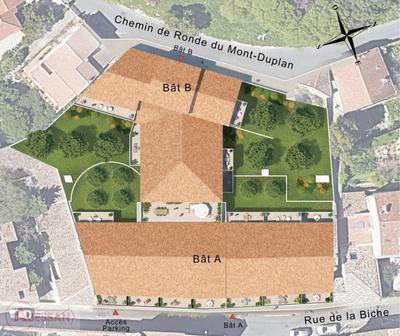 Appartement - 40 m² - 2 pièces