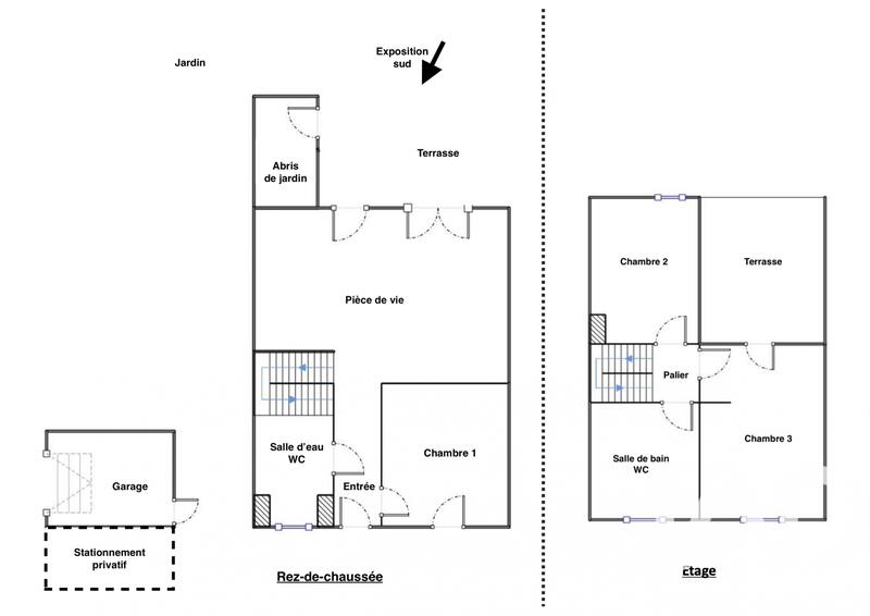 Maison - 83 m² - 4 pièces