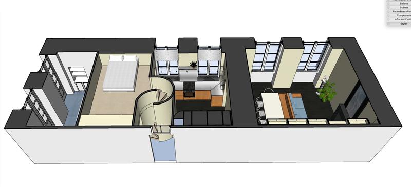 Appartement - 62 m² - 3 pièces