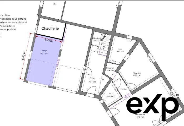 Appartement - 61 m² - 4 pièces