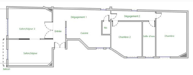 Appartement - 88 m² - 4 pièces