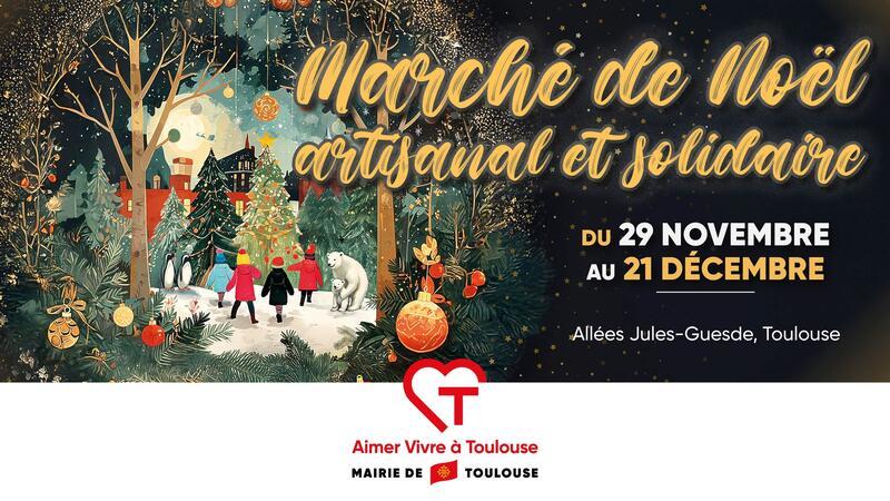 Marché de noël - allées jules guesde