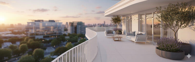 Appartement - 101 m² - 5 pièces