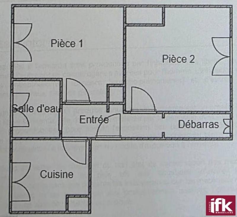 Appartement - 39 m² - 2 pièces