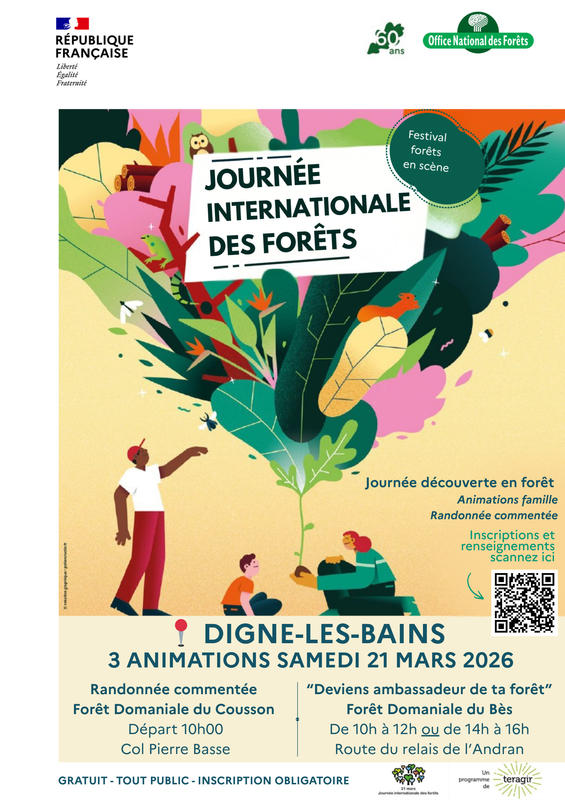 Journée internationale des Forêts à Digne-les-Bains